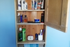 bathroom cabinet with mirror