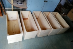 custom made stackable storage crates