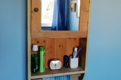 bathroom cabinet with mirror 2