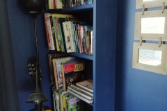 Wall mounted bookcase