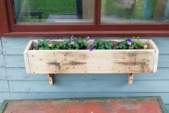 Pallet Wood Window box