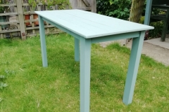 pallet wood garden table for six