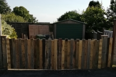 driveway gates made from recalimed pallet wood