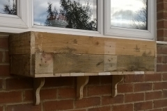 pallet wood window box