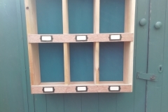 pallet wood pigeon holes