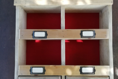 pigeon holes and drawers