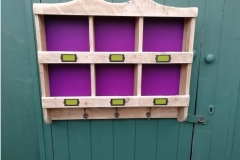 purple pigeon holes