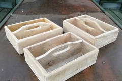 pallet wood caddies